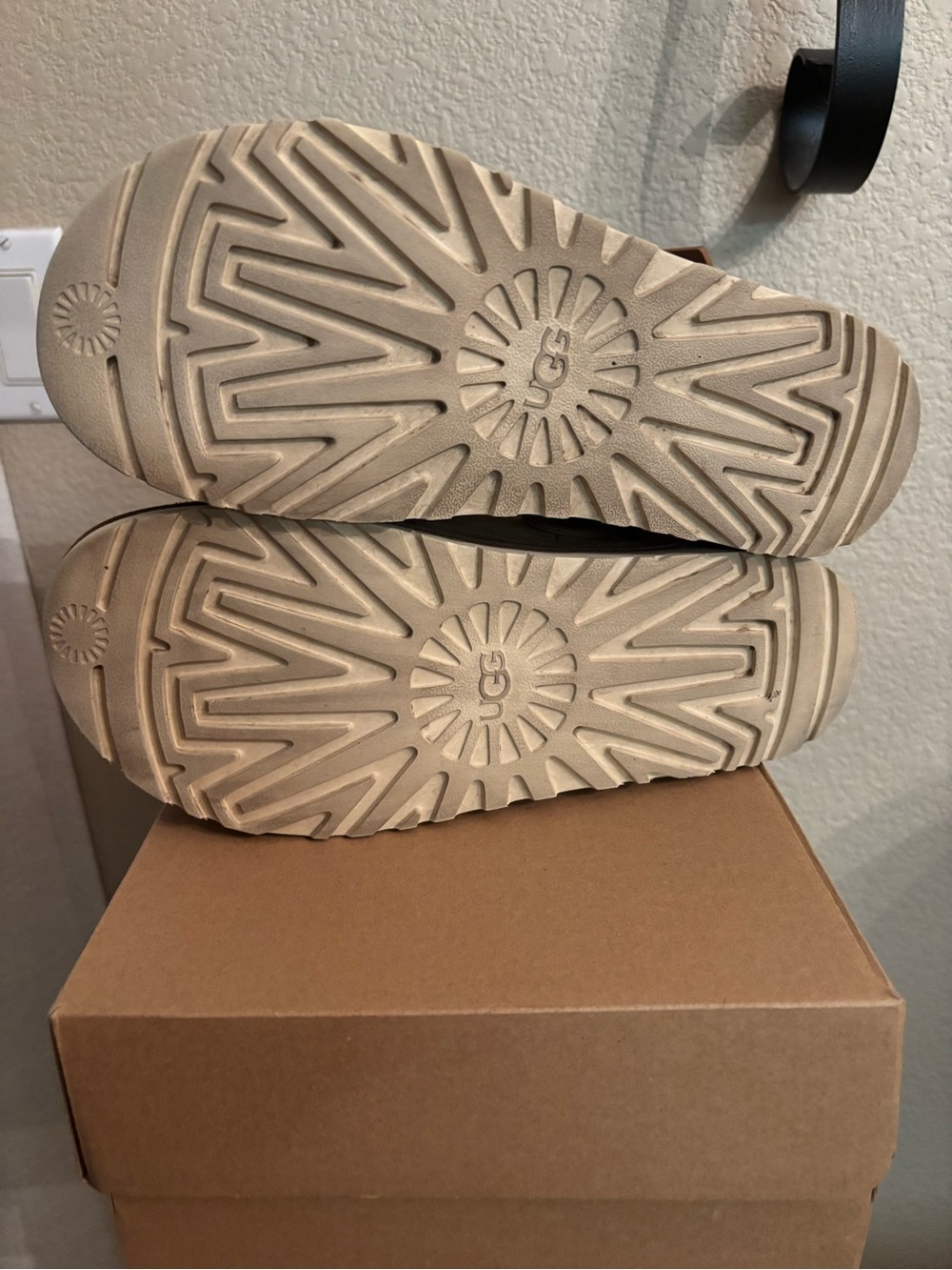 Women’s  Slip-On Suede Clog in Chestnut Brown - Picture 5 of 6